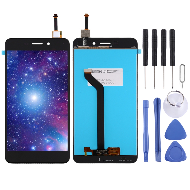 

LCD Screen and Digitizer Full Assembly for Vernee M5 (Black)
