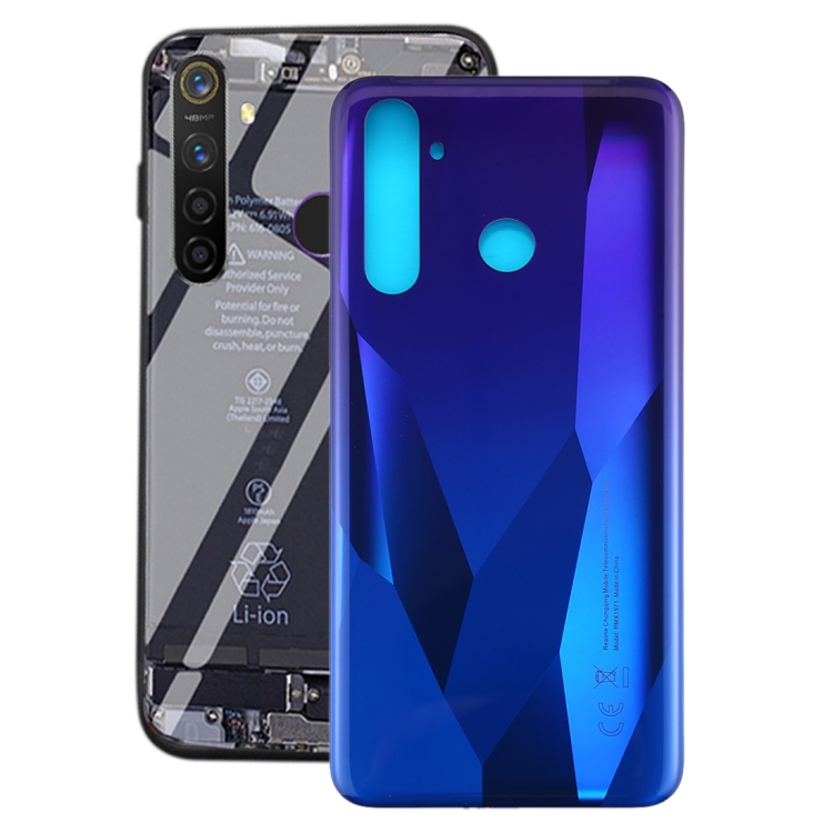 

Battery Back Cover for OPPO Realme 5 Pro / Realme Q(Blue)