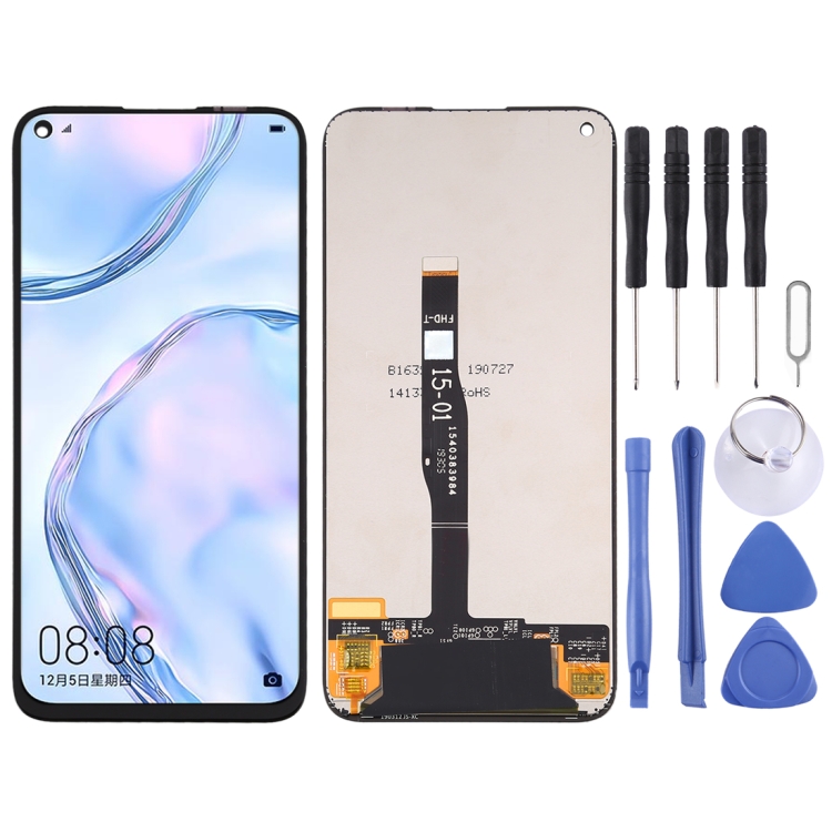 

LCD Screen and Digitizer Full Assembly for Huawei Nova 6 SE / JNY-AL10 / JNY-TL10 (Black)
