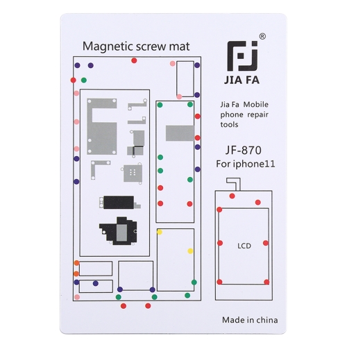

JIAFA JF-870 Magnetic Pad Screw Board for iPhone 11