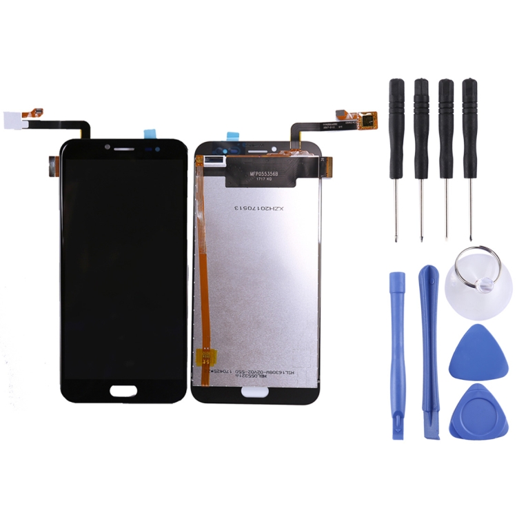 

LCD Screen and Digitizer Full Assembly for Ulefone T1(Black)