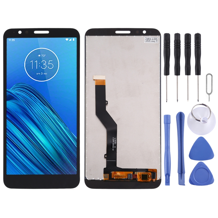 

LCD Screen and Digitizer Full Assembly for Motorola Moto E6 (Black)