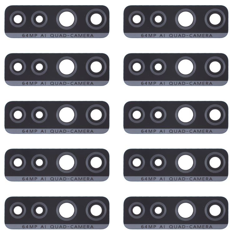 

10 PCS Back Camera Lens for Huawei P40 Lite 5G / Nova 7 SE