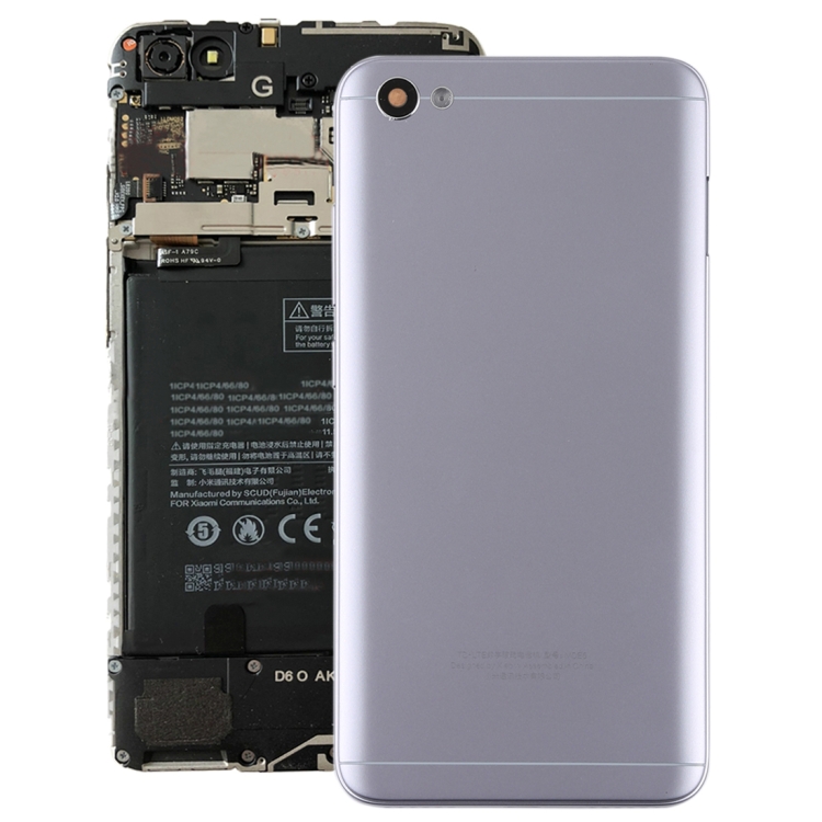 

Back Cover with Camera Lens & Side Keys for Xiaomi Redmi Note 5A(Grey)