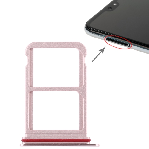 

SIM Card Tray + SIM Card Tray for Huawei P20 Pro (Pink)