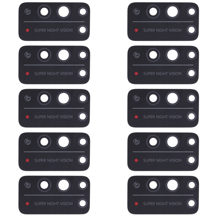 

10 PCS Back Camera Lens for Huawei Honor X10 5G