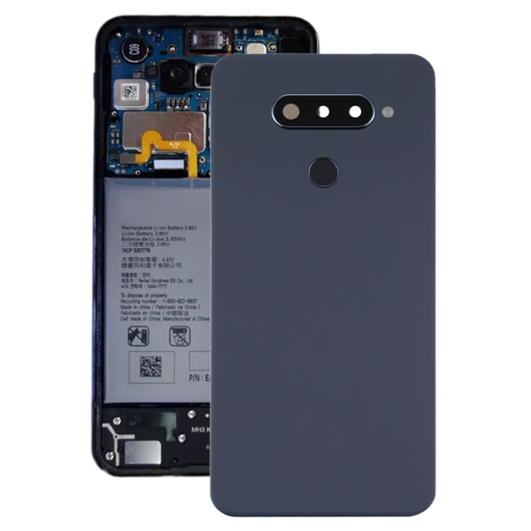 

Original Battery Back Cover with Camera Lens Cover for LG Q70 / LM-Q730N(KR Version)(Black)