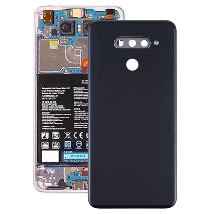 

Battery Back Cover for LG Q60 2019 / X6 2019 / X525ZA X525BAW X525HA X525ZAW LMX625N X625N X525(Black)