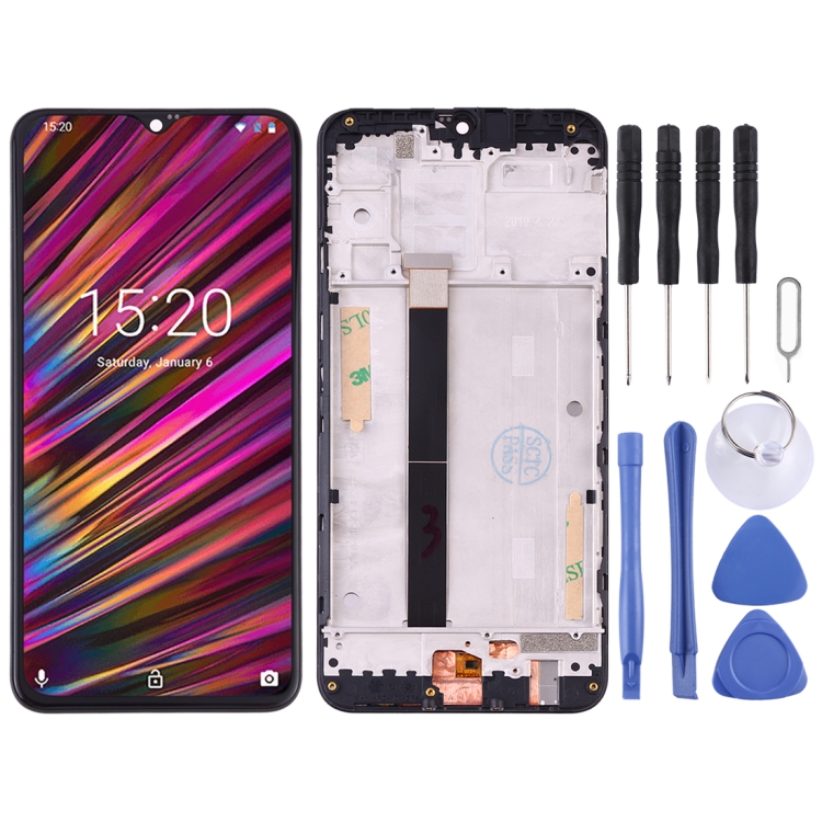

LCD Screen and Digitizer Full Assembly for Umidigi F1 Play(Black)