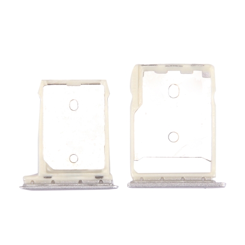 

SD Card Tray + SIM Card Tray for HTC 10 / One M10(Silver)