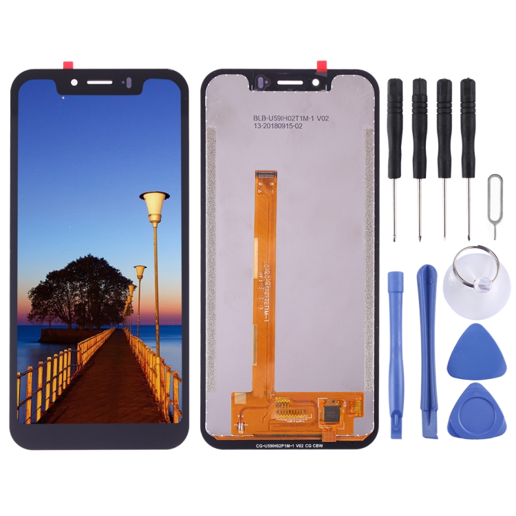 

LCD Screen and Digitizer Full Assembly for Ulefone Armor 5(Black)