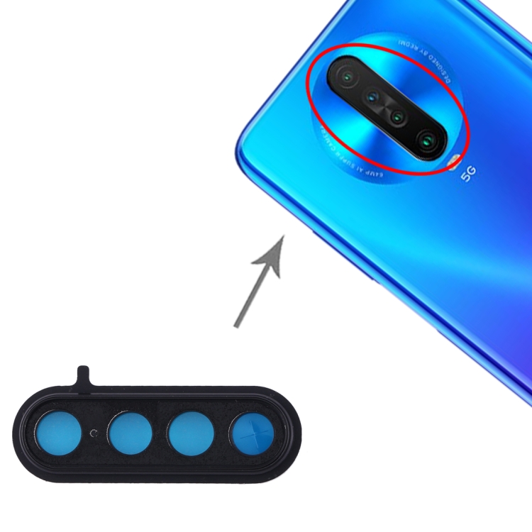 

Camera Lens Cover for Xiaomi Redmi K30 (5G Version) (Black)