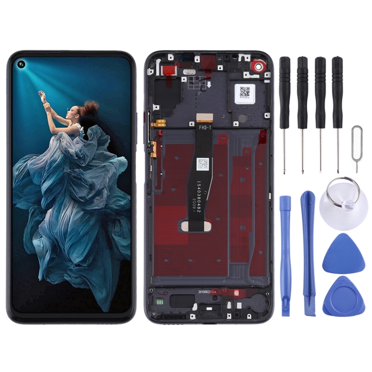 LCD Screen and Digitizer Full Assembly with Frame for Huawei Honor 20 / Nova 5T (Black)
LCD Screen and Digitizer Full Assembly with Frame for Huawei Honor 20 / Nova 5T (Black)