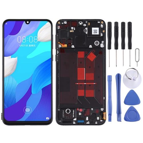 

LCD Screen and Digitizer Full Assembly with Frame for Huawei Nova 5 (Black)