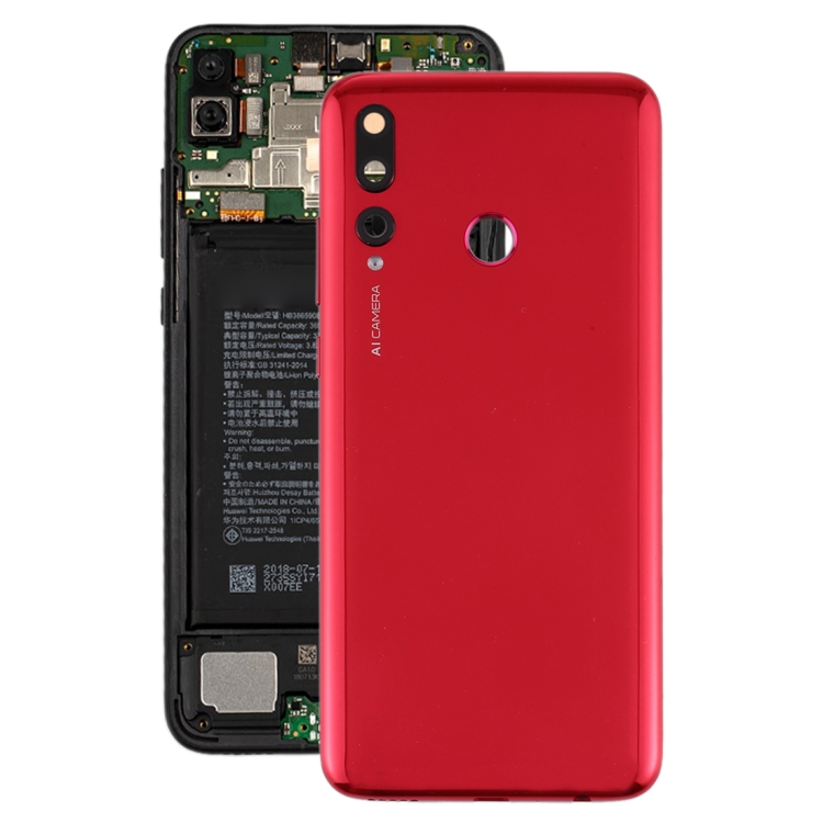

Original Battery Back Cover with Camera Lens Cover for Huawei P Smart+ 2019(Red)