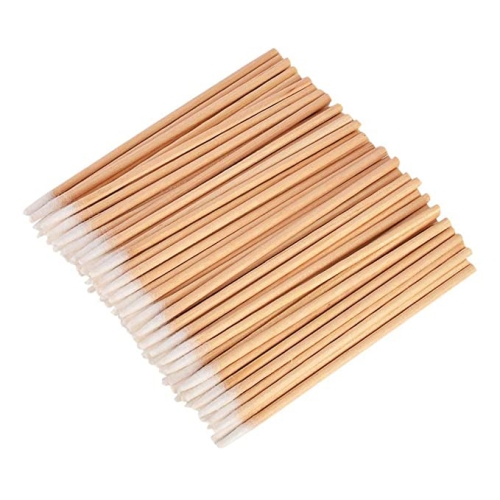

100 PCS / Pack Singal Head Cotton Swab Cleaning Tools