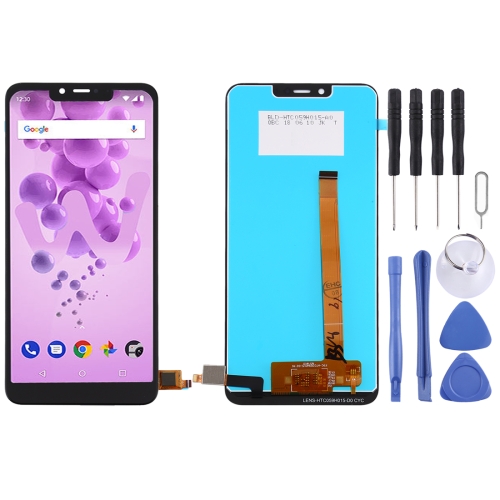 

LCD Screen and Digitizer Full Assembly for Wiko View2 Go / View2 Plus (Black)