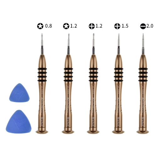 

Kaisi K-5222 7 in 1 Plastic Opening Pick + Precision Screwdriver Set Tablet PC Cell Phone Repair Kit