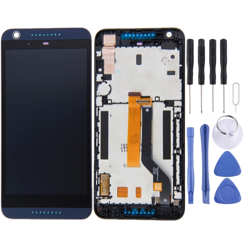 

LCD Screen and Digitizer Full Assembly with Frame for HTC Desire 626 (Dark Blue)
