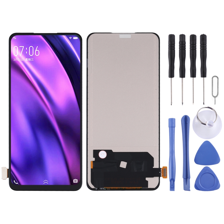 

TFT Material Front LCD Screen and Digitizer Full Assembly (Not Supporting Fingerprint Identification) for Vivo NEX Dual Display