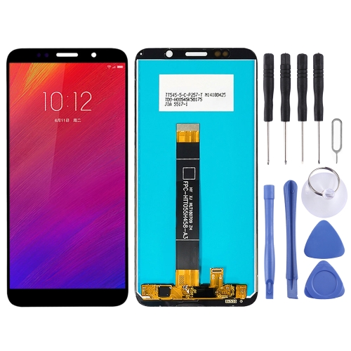 

LCD Screen and Digitizer Full Assembly for Lenovo A5 L18021 L18011 (Black)