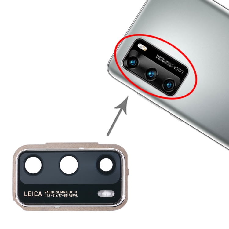 

Camera Lens Cover for Huawei P40 (Silver)