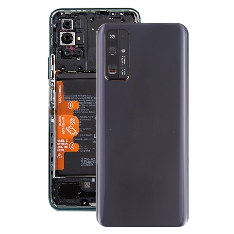 

Original Battery Back Cover With Camera Lens Cover for Huawei Honor 30(Black)