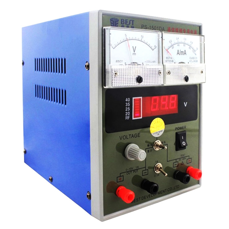 

BEST-1501DA Laboratory Power Supply Adjustable Digital Voltage Regulators Phone Repair DC Power Supplies (Voltage 220V)