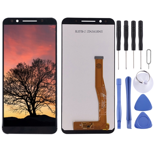 

LCD Screen and Digitizer Full Assembly for Alcatel 3X / 5058 / 5058A (Black)