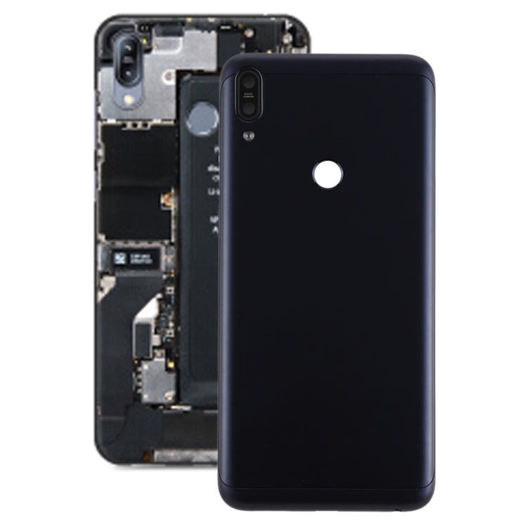

Battery Back Cover with Camera Lens & Side Keys for Asus Zenfone Max Pro (M1) / ZB602K(Black)