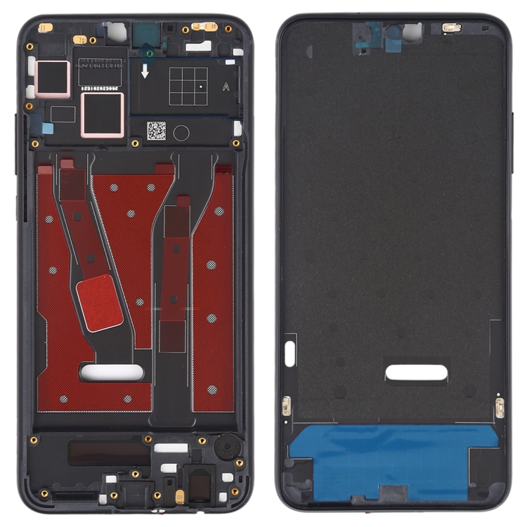 

Front Housing LCD Frame Bezel Plate for Huawei Honor 8X (Black)