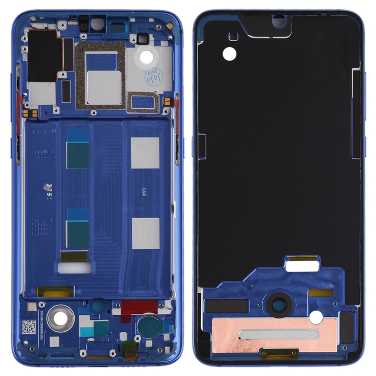 

Original Front Housing LCD Frame Bezel Plate for Xiaomi Mi 9 (Blue)