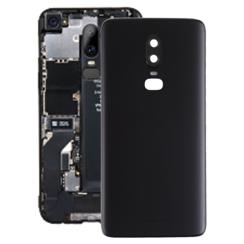 

Original Frosted Battery Back Cover for OnePlus 6(Black)