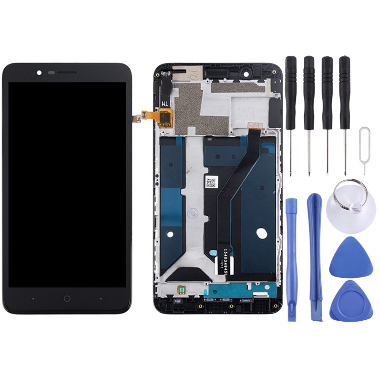 

For ZTE Blade Z Max / Z982 LCD Screen and Digitizer Full Assembly with Frame(Black)
