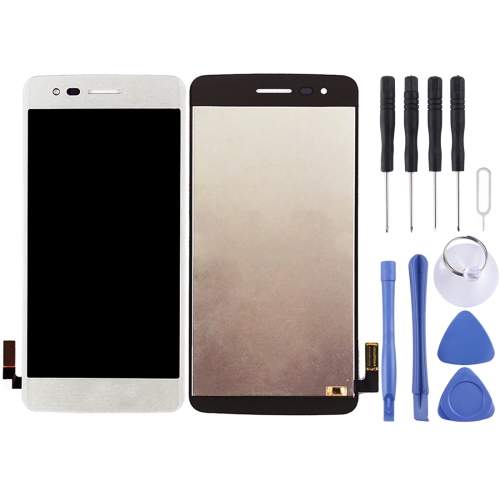 

LCD Screen and Digitizer Full Assembly for LG K8 2017 US215 M210 M200N(Silver)