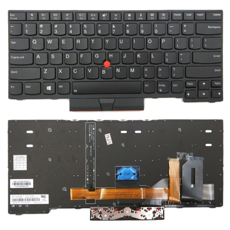 

US Backlight keyboard for Lenove ThinkPad E480 L480 L380 Yoga T480s