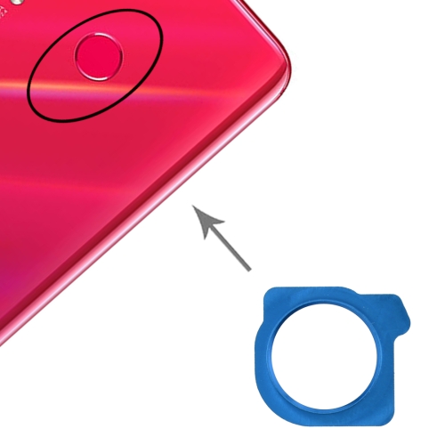 

Fingerprint Protector Ring for Huawei Nova 4(Blue)