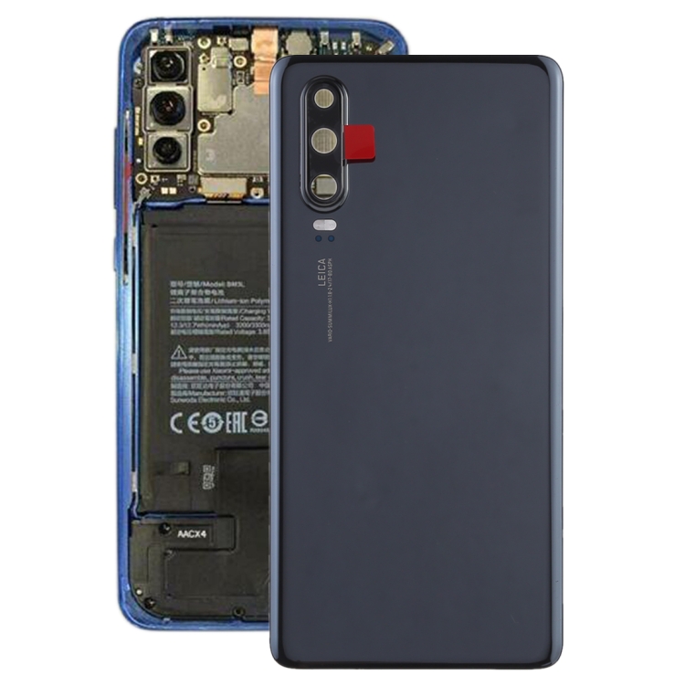 

Battery Back Cover with Camera Lens for Huawei P30(Black)