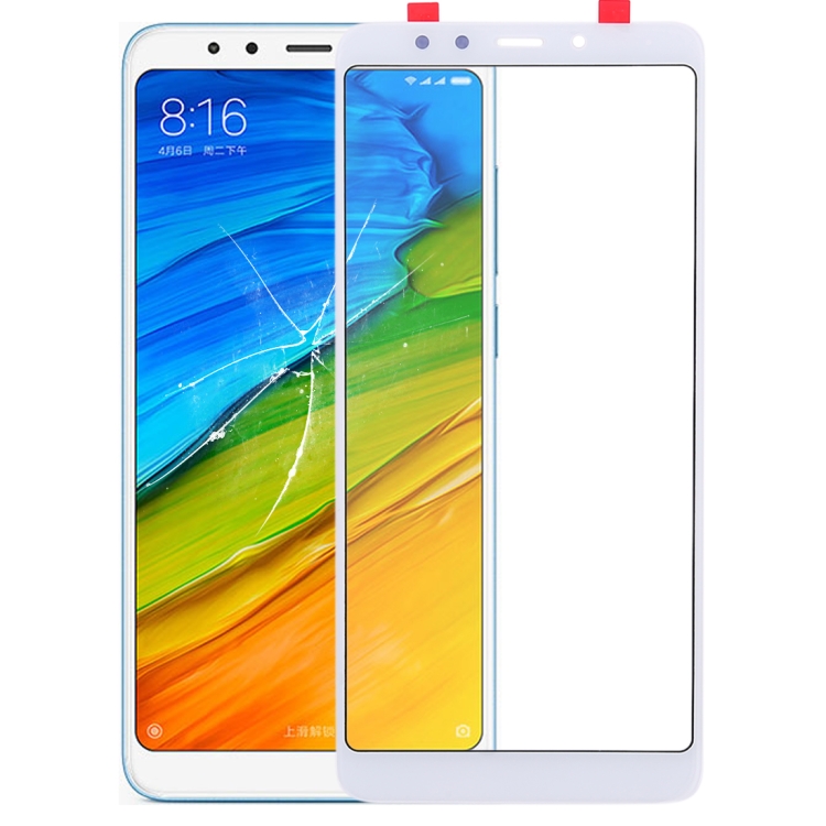

Front Screen Outer Glass Lens for Xiaomi Redmi 5 (White)
