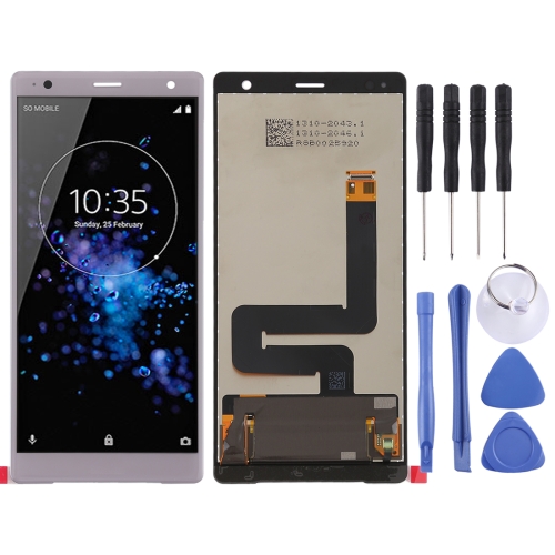 

LCD Screen and Digitizer Full Assembly (Original) for Sony Xperia XZ2(Purple)