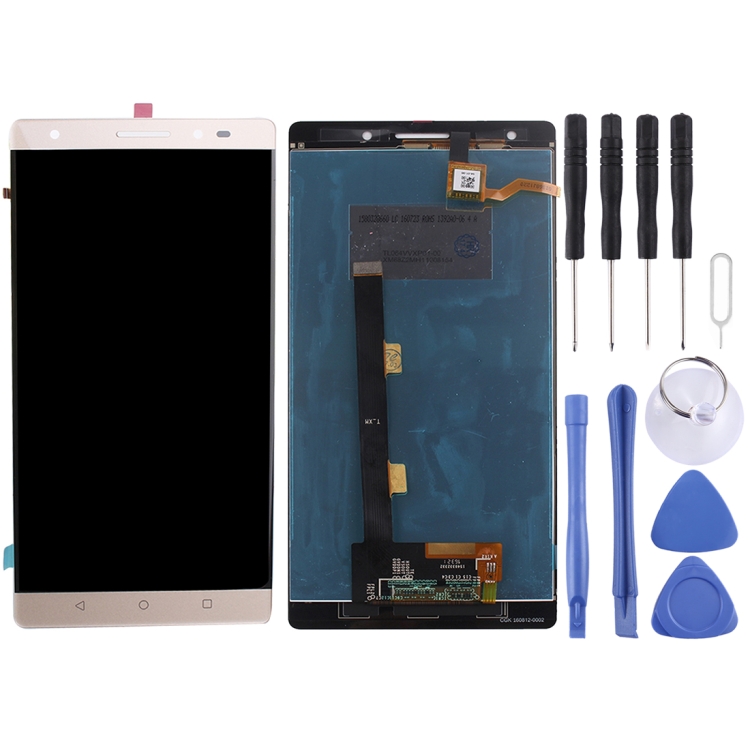 

LCD Screen and Digitizer Full Assembly for Lenovo Phab 2 Plus(Gold)