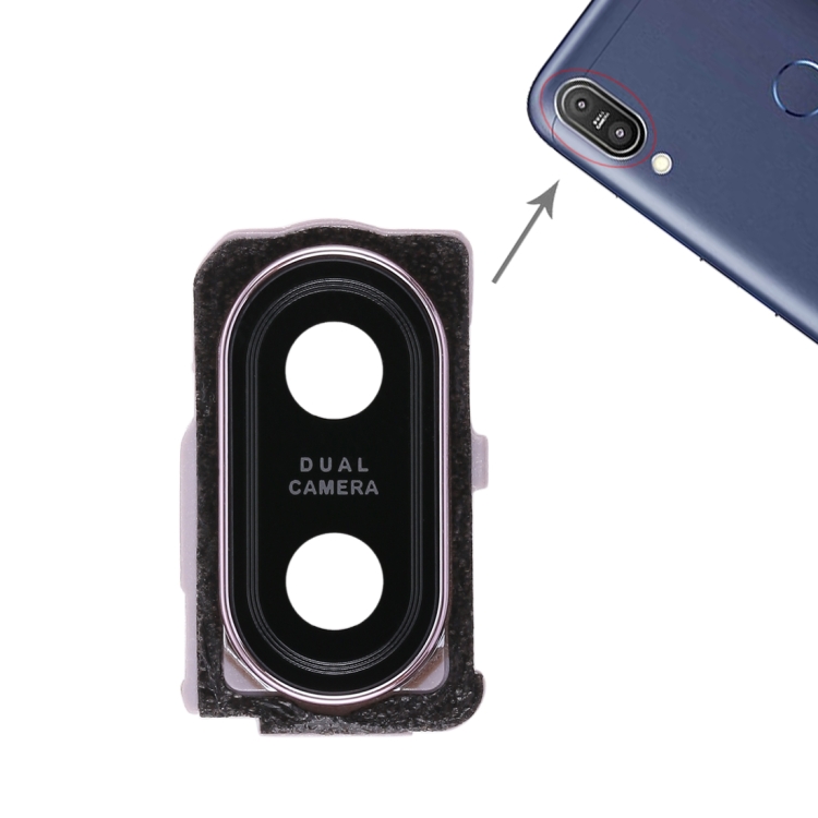 

Back Camera Lens Frame for Asus Zenfone Max Pro (M1) ZB601KL (Rose Gold)