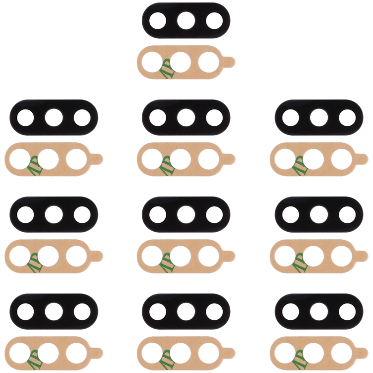 

10 PCS Back Camera Lens & Adhesive for Xiaomi Mi 8