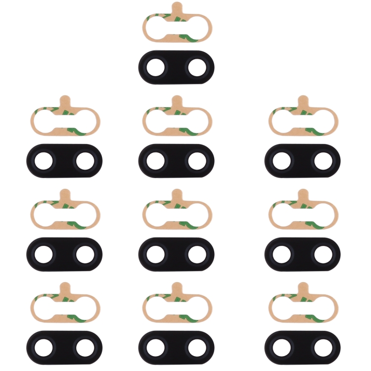 

10 PCS Back Camera Lens & Adhesive for Xiaomi Mi 8 Lite