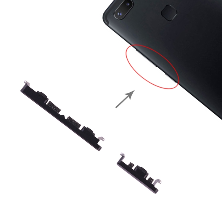 

Side Keys for Vivo X20 Plus (Black)