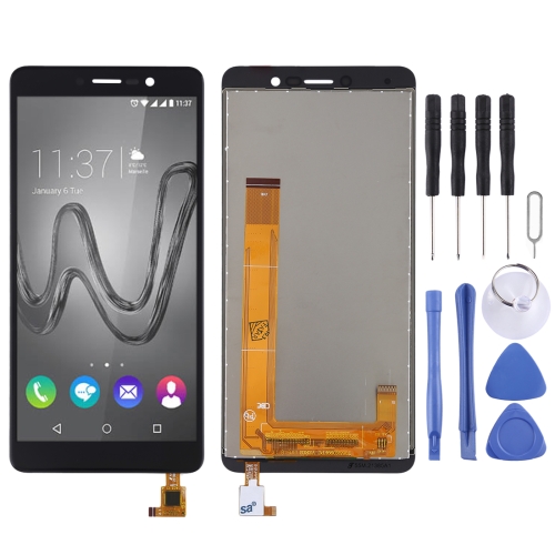 

LCD Screen and Digitizer Full Assembly for Wiko Tommy 3(Black)