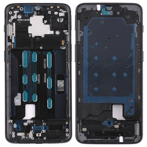 

Front Housing LCD Frame Bezel with Side Key for OnePlus 6T(Black)