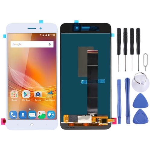 

LCD Screen and Digitizer Full Assembly for ZTE Blade A601 (White)
