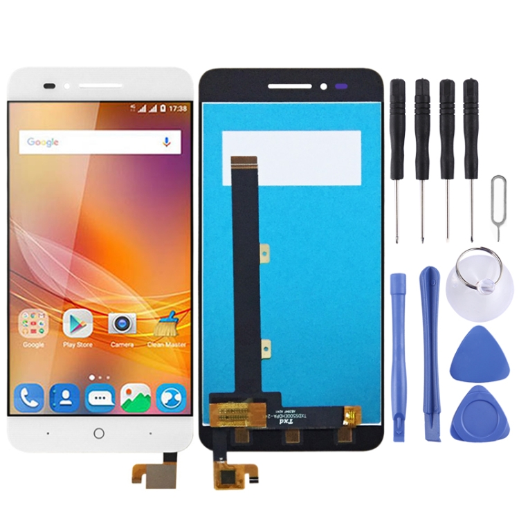 

LCD Screen and Digitizer Full Assembly for ZTE Blade A610 A610C (White)