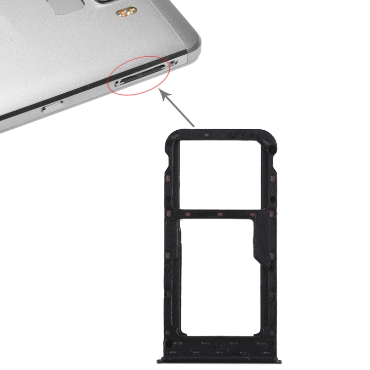 

SIM Card Tray for Huawei Honor 7S (Black)